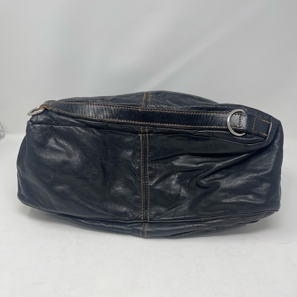 RUGBY CANADA Pebbled Leather Convertible Backpack - Picture 4 of 10